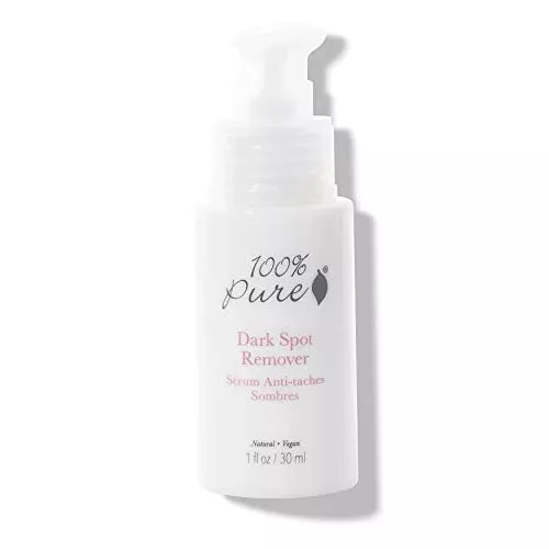 100% PURE Face Serum - Reduces Dark Spots, Evens Skin Tone, Vegan, 1oz