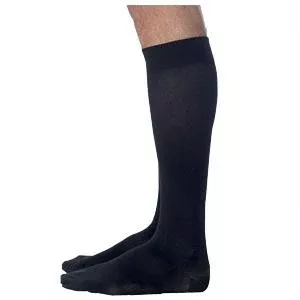 823c Style Microfiber Calf, 30-40mmhg, Men's, Large, Long, Black- 1 Each