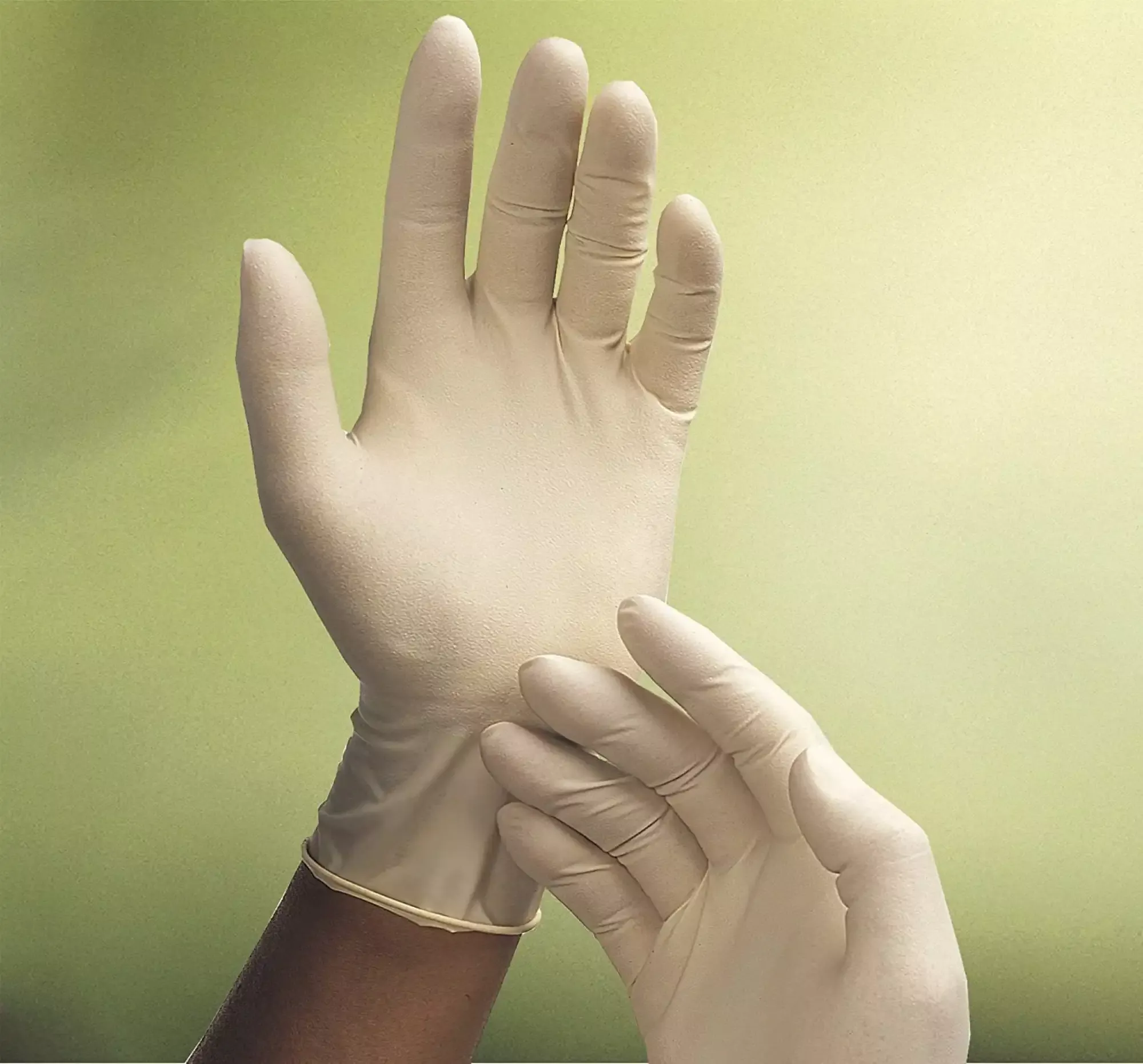 Adenna Gold Textured Gloves PF Latex SM 100/Bx