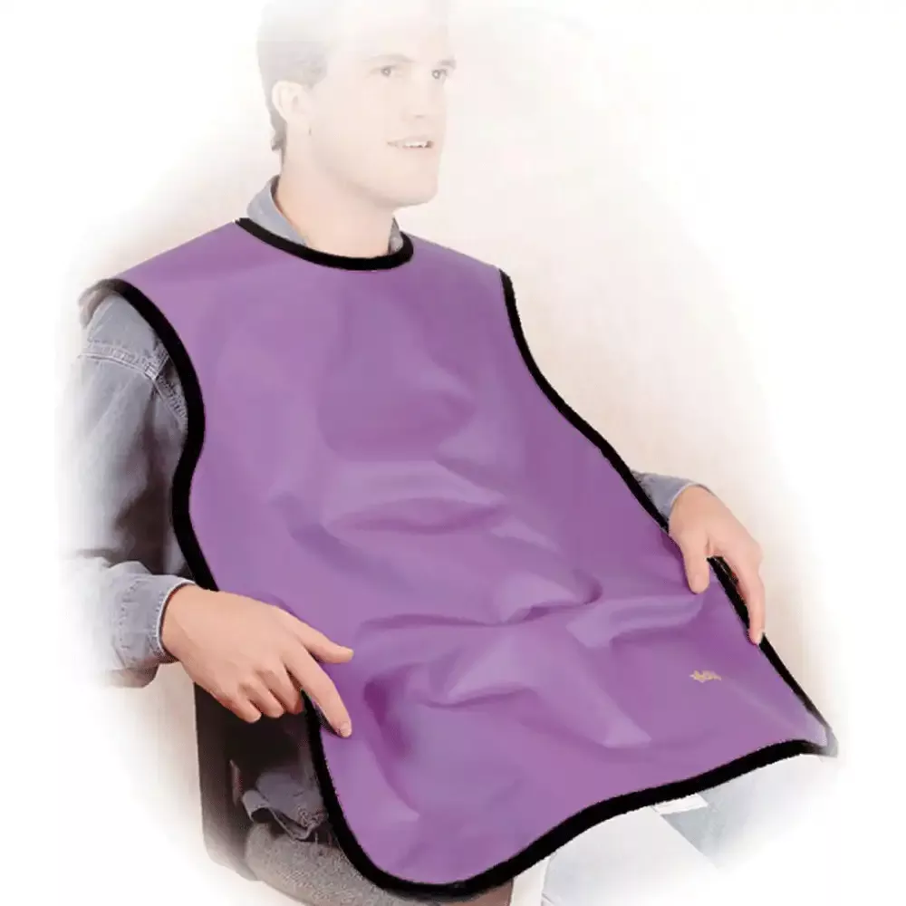 Adult X-Ray Bib Apron Medium Blue
