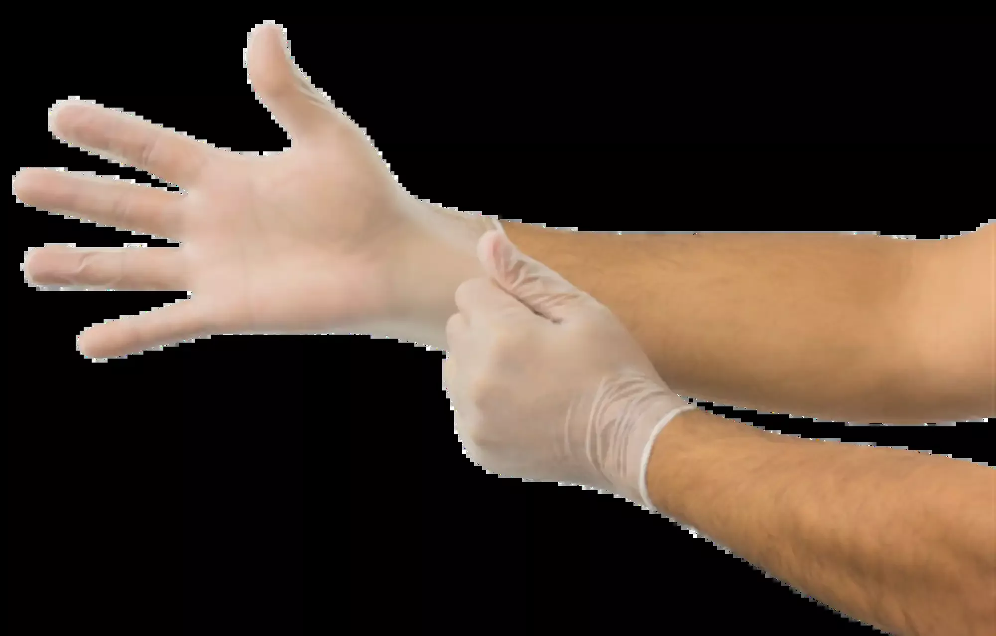 Ansell - Micro-Touch Elite PF Vinyl Glove X-Large 100/bx