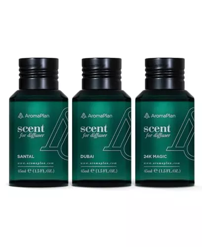 Aromaplan Aromatherapy Set - Indulgent Fragrances for Home & Wellbeing - 3 Pack, 1.5 fl.oz
