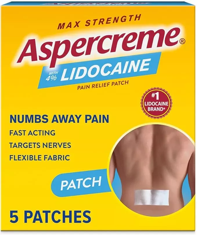 Aspercreme With Lidocaine Patch, 5 Ct.- 1 Each