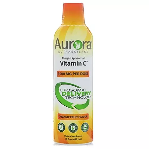 Aurora Nutrascience Mega Liposomal Vitamin C - Immune Boosting Antioxidant - 30 Servings