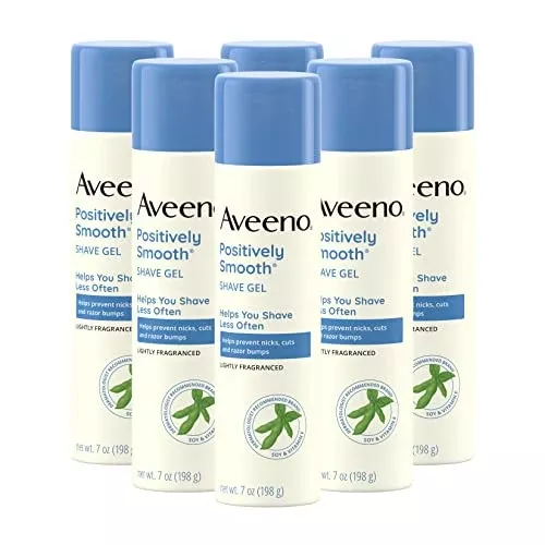 Aveeno Shaving Cream - Moisturizing Formula with Aloe & Vitamin E, Gentle for Sensitive Skin - 7oz