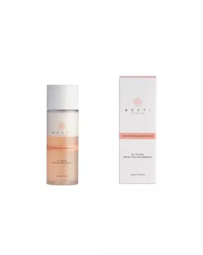 Beuti Skincare Face Serum - Nourishing Bi-Phase Essence, Pomegranate & Vitamin E - 3.4 fl oz