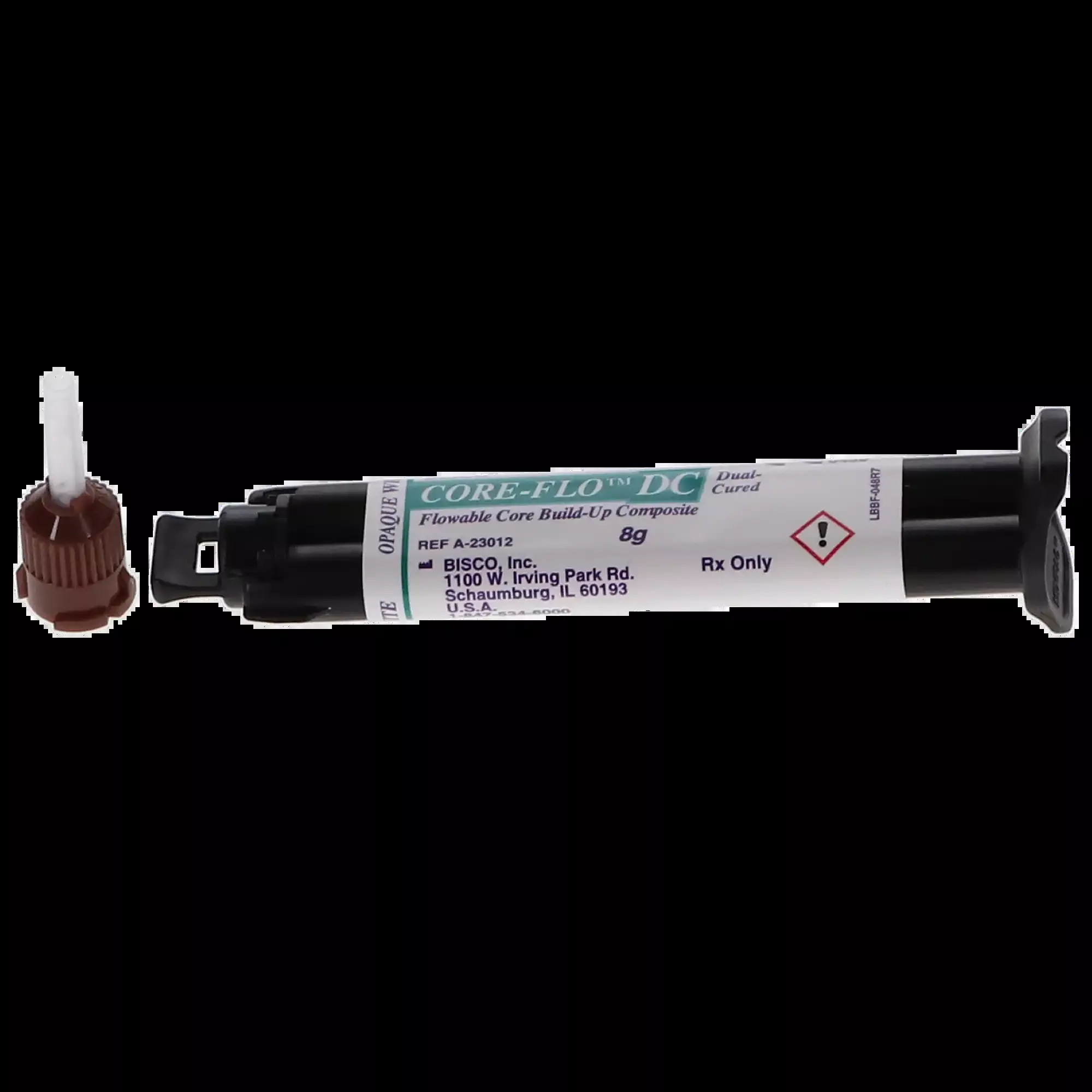 Bisco - Core-Flo Dc Opaque White - 1 Dual Syringe (8G) Pkg.