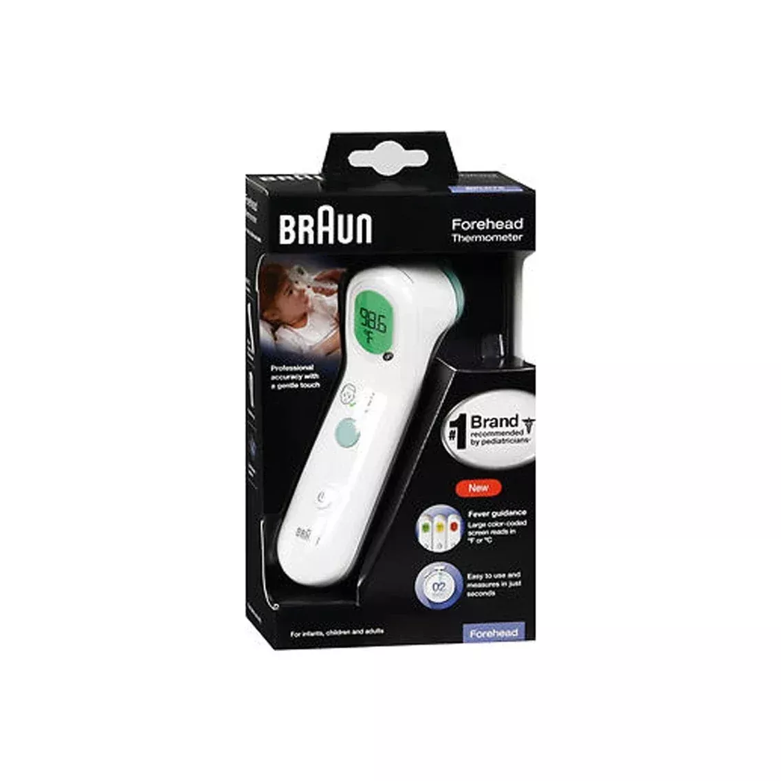 Braun Forehead Thermometer- 1 Each