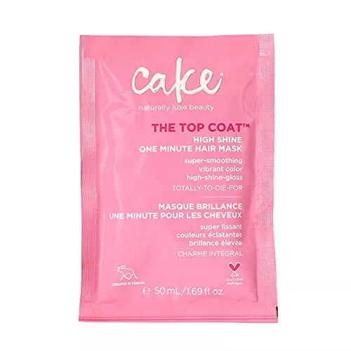 Cake Beauty Hair Mask - Nourishing High Shine Treatment, Vegan & Cruelty Free - 1.69oz