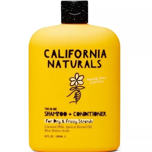 California Naturals 2-in-1 Shampoo & Conditioner - Hydrating Coconut Formula, All Hair Types - 12oz