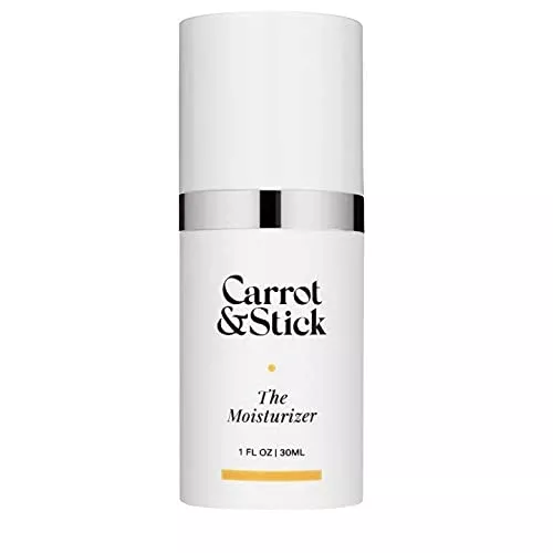 Carrot & Stick Moisturizer - Antioxidant Hydration, Plant Proteins & Vitamins - 1oz