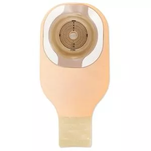Ceraplus Soft Convex One-piece Drainable Ostomy Pouching System, Lock 'n Roll Microseal Closure, Filter, Adhesive Border, Transparent, Cut-to-fit Up To 1-1/2" Opening- Box of 5