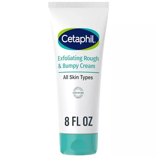 CETAPHIL Exfoliating Cream - Hydrates & Smooths Rough Skin, 20% Urea, 8 oz Tube