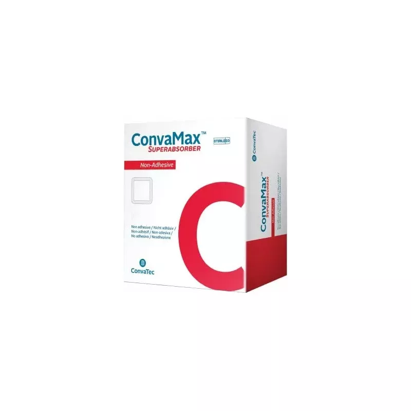 Convamax Superabsorber Non-adhesive Wound Dressing, 4" X 8"- 1 Each