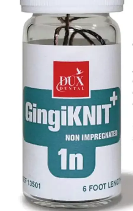 Dux Dental - Gingiknit w/Aluminum Potassium 00a #00 Fine Ea