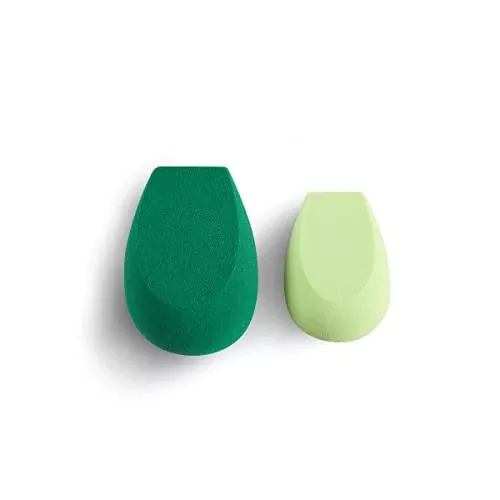 EcoTools Perfect Blender Duo Sponge - Flawless Coverage, Vegan & Cruelty-Free - 2 Piece Set