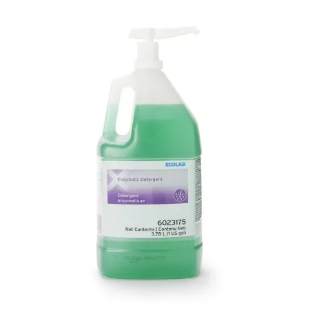 Enzymatic Instrument Detergent Ecolab Liquid Concentrate 1 gal. Container Fragrant Scent 1/EA