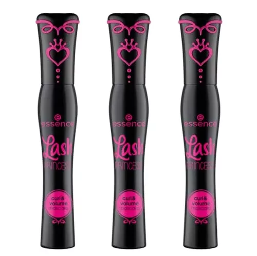 essence Lash Princess Curl & Volume Mascara - Dramatic Volume, Vegan & Cruelty Free - Pack of 3