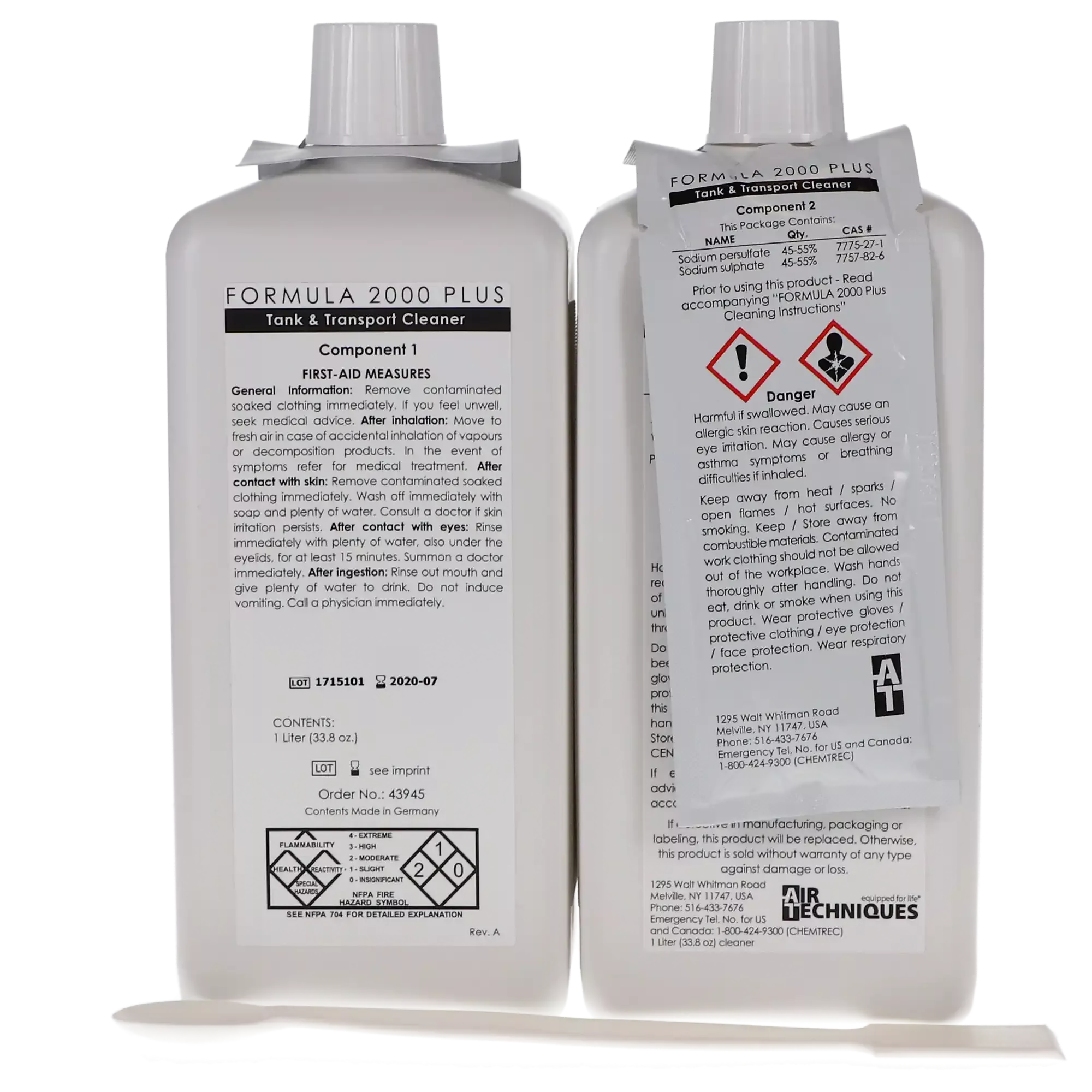Formula 2000 Plus Cleaner 2/Pk