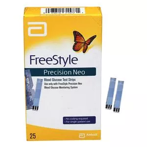 Freestyle Precision Neo Test Strip (25 Count)- Box of 25