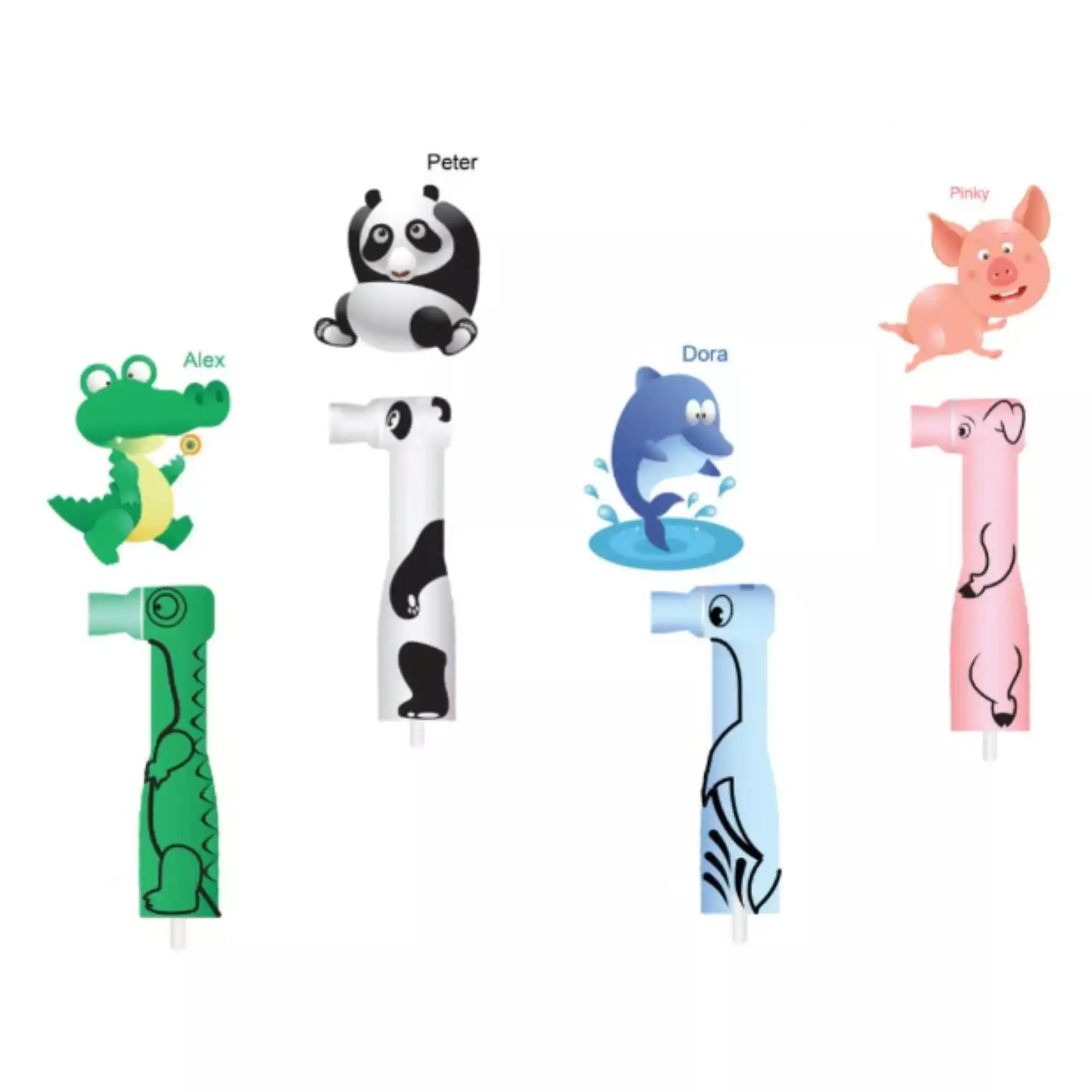 FUNimal Pedo Disposable PA Soft Assorted Regular 100/Pk