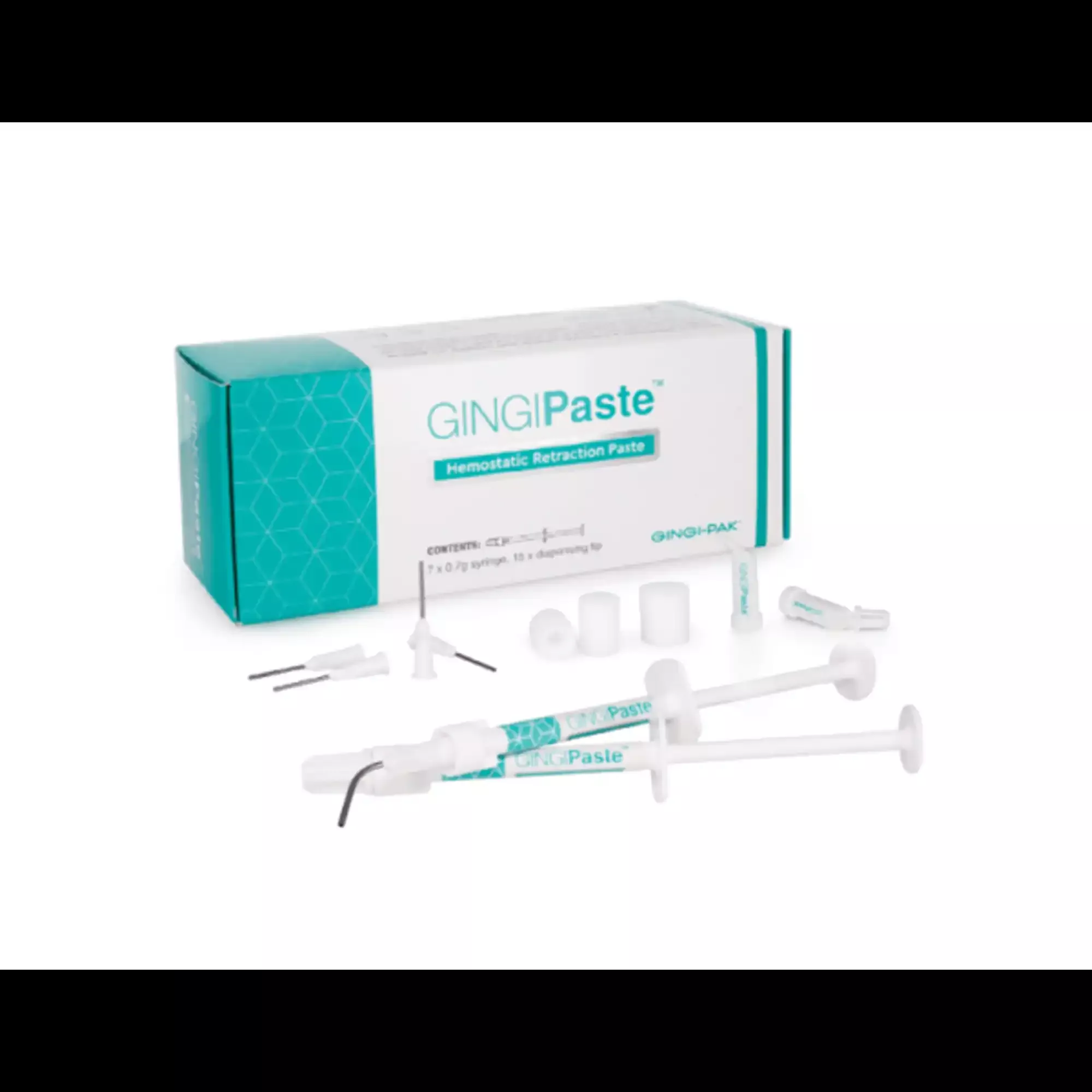 GINGIPaste Retraction Paste Syringe Pack 0.7g x 7