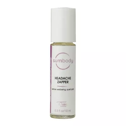 Headache Zapper Essential Oil Roller - Natural Relief with Peppermint & Lavender - 10ml