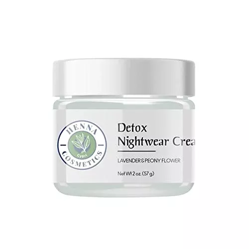 Henna Cosmetics Face Moisturizer - Revitalizing Night Cream with Vitamin Complex - 2oz
