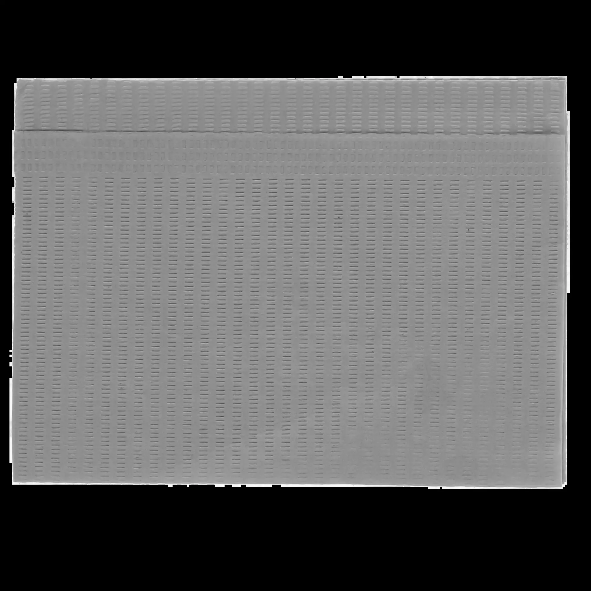 HSB - Bib 2+1 Ply 13x18 500/Bx Silver Gray