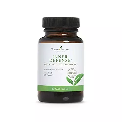 Inner Defense by Young Living - Potent Essential Oils for Immune Support - 30 Softgels