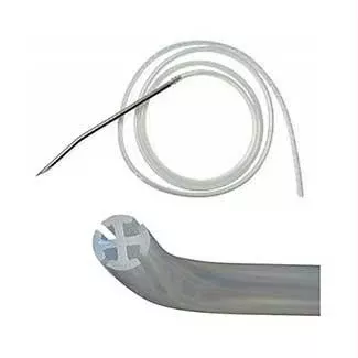 Jackson Pratt Wound Drain, 19 Fr, Round, Silicone- 1 Each