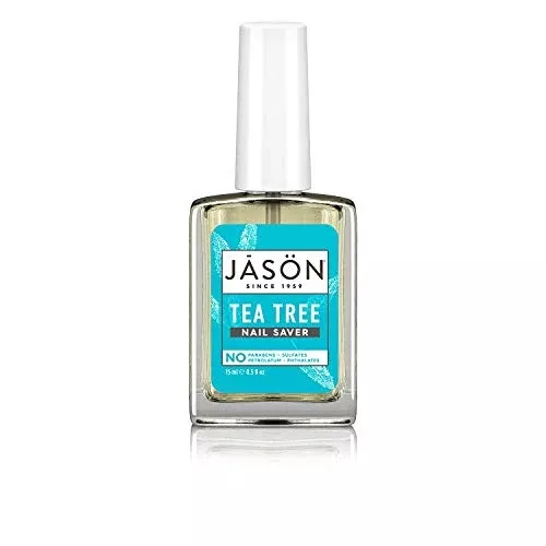 Jason Nail Saver Cuticle Oil - Hydrates & Strengthens Nails, Tea Tree & Natural Oils - 0.5oz