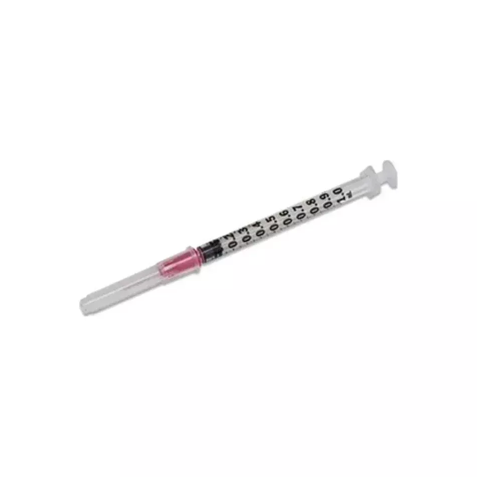 Monoject Rigid Pack Regular Tip Tuberculin Syringe 1 Ml (100 Count)- Box of 100