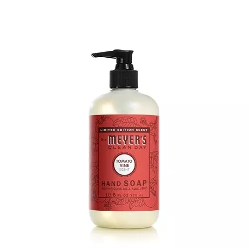 Mrs. Meyer's Liquid Hand Soap - Tomato Vine Scent, Made with Essential Oils - 12.5 oz