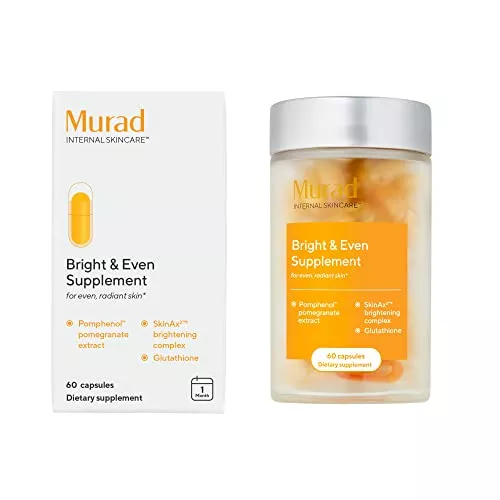Murad Moringa Supplement - Boosts Radiance, Reduces Dark Spots, Vegan - 60 Capsules