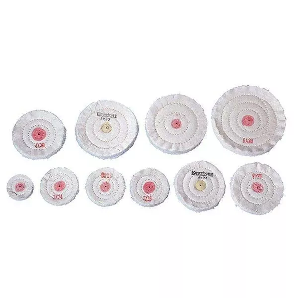 Muslin Buffs 5" x 45-Ply 12/Pk
