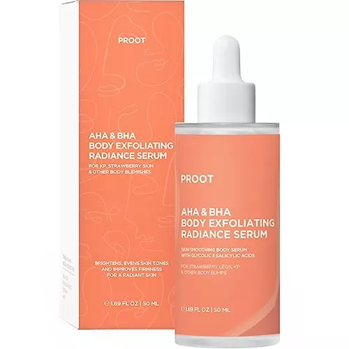 Natural Body Serum - Targets Bumpy Skin & Strawberry Legs, Deep Hydration - 4oz