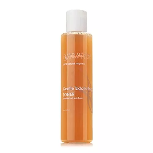 Natural Exfoliating Toner - Revitalizes Dull Skin, Boosts Collagen & Hydration - 4oz