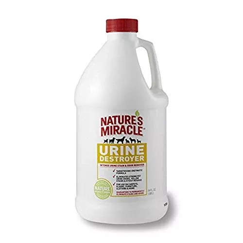 Nature's Miracle Pet Odor & Stain Remover - Enzymatic Formula for Severe Cat Urine, 32 oz