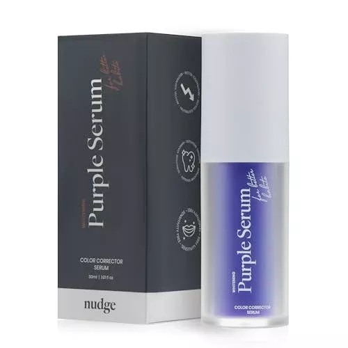Nudge Teeth Whitening Serum - Effective Stain Removal, Enamel-Safe Formula - 30ml