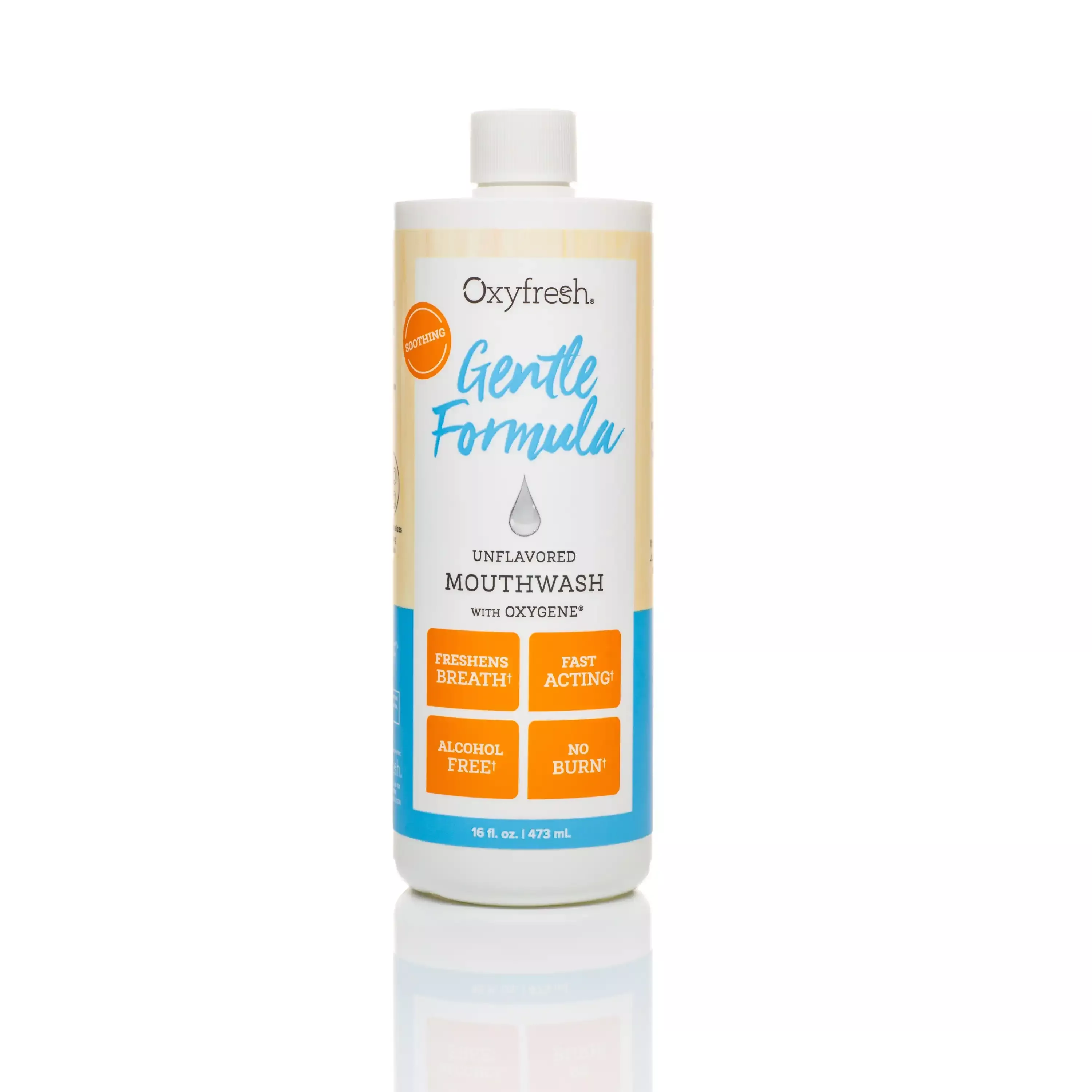 Oxyfresh - Gentle Formula Unflavored Mouthwash, 16 oz.