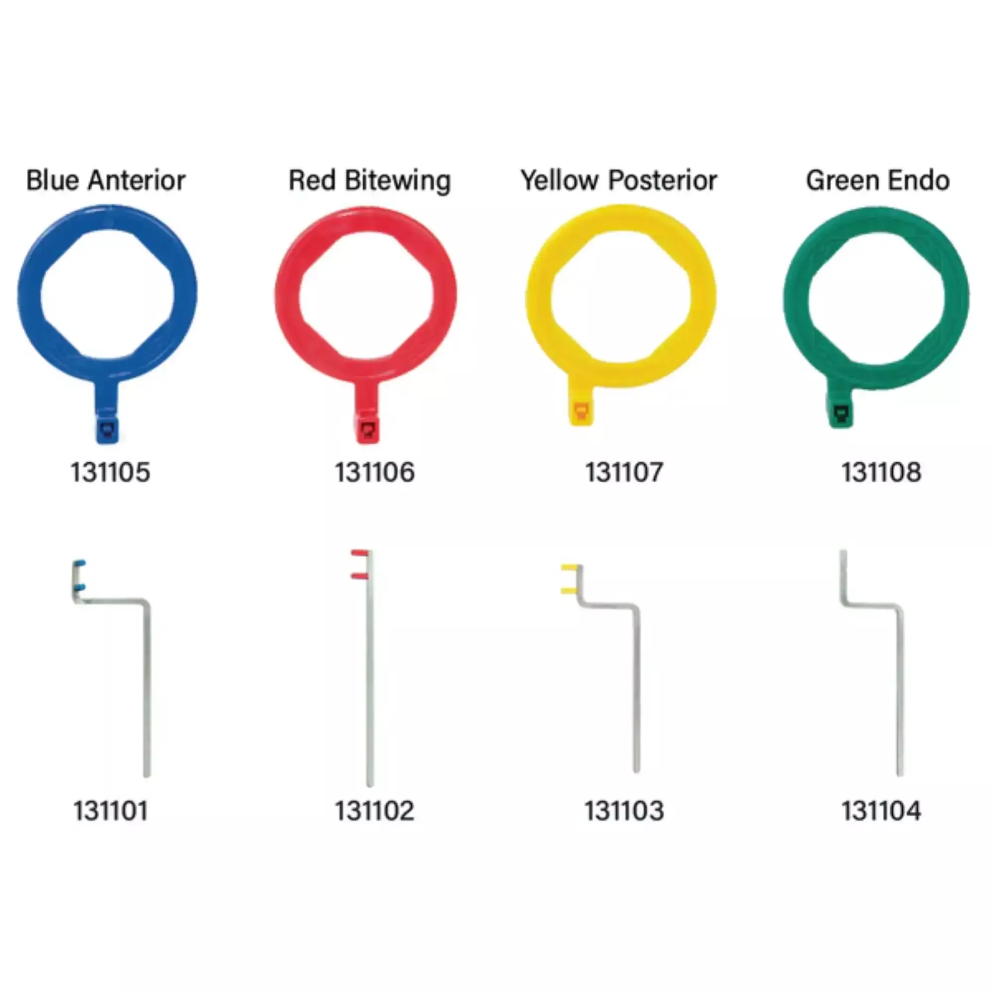 Pac-Dent - EzAim X-Ray Positioning Arm Anterior Blue Each