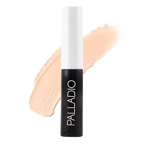 Palladio Eyeshadow Primer - Eliminates Creasing, Herbal Extract Infused, Sheer Finish - 0.3oz