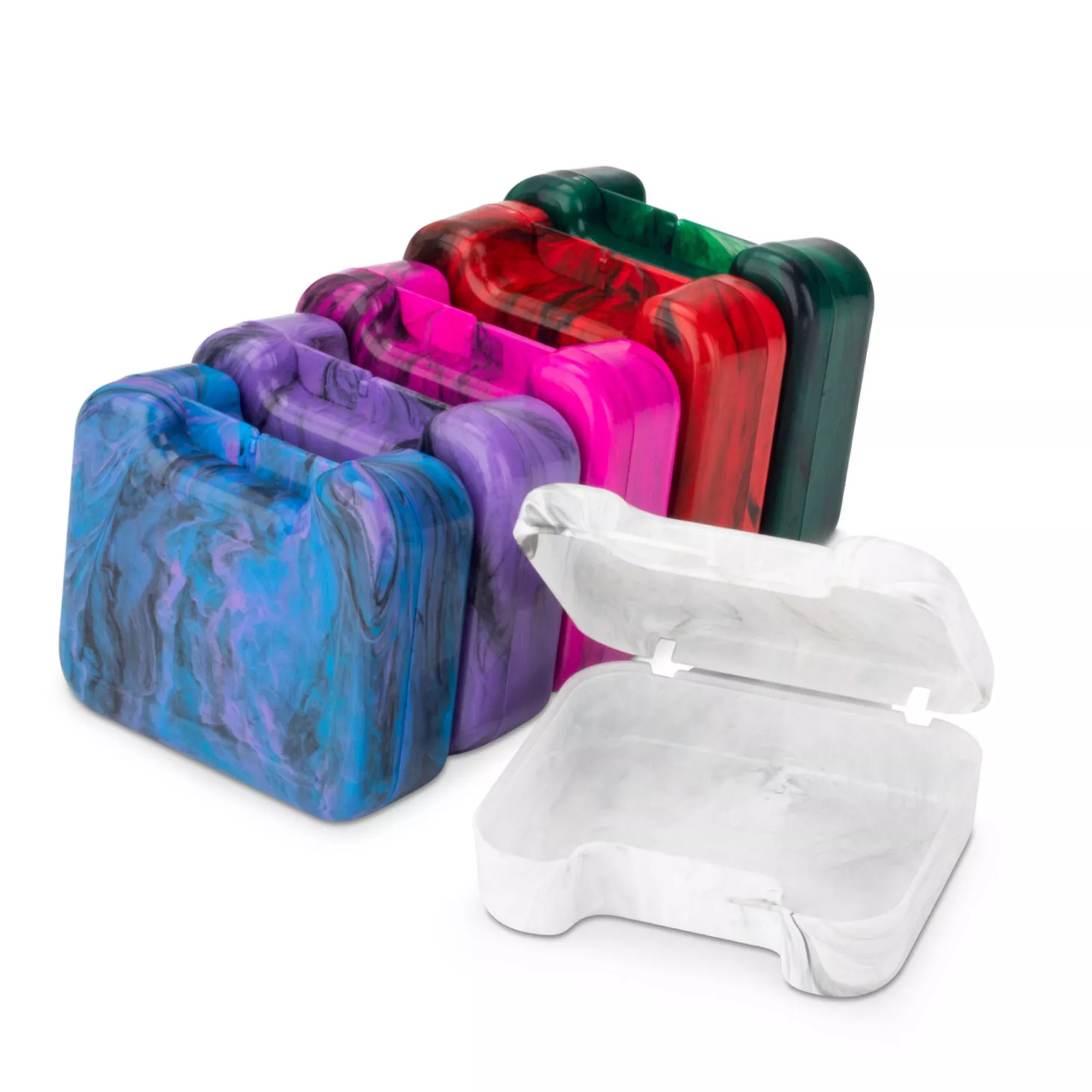 Practicon - Paradise Cosmic Cases Dark Colors 24/bag. Luxury Line Retainer Cases Are Attractive