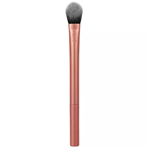 Real Techniques Brightening Concealer Brush - Smooth Coverage, Vegan, Pink - 1pc