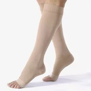 Relief Knee-high Moderate Compression Stockings X-large, Beige- 1 Each