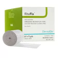 Ritefix Non-woven Dressing Retention Tape, 6" X 11 Yds- 1 Each
