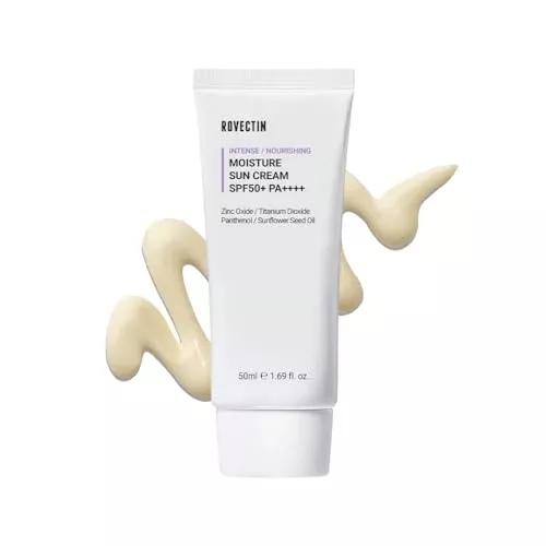 ROVECTIN Sunscreen - Deep Moisturizing UV Protection with Panthenol & Tocopherol - 1.69 fl. oz