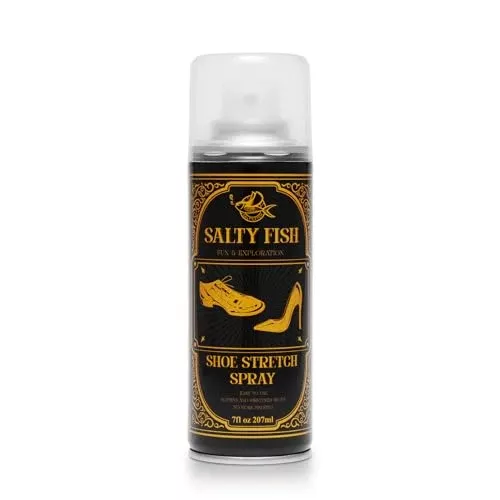 SALTY FISH Shoe Stretch Spray - Comfort for Tight-Fitting Shoes, Natural Ingredients - 7 Fl Oz