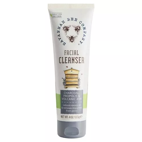 Savannah Bee Company Face Cleanser - Deep Pore Detox, Hydrating Natural Ingredients - 6oz